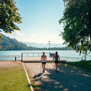 Nordic Walking im Seepark Annenheim