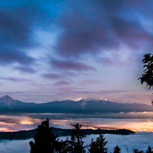 Blick von der Gerlitzen Alpe auf den Ossiacher See 2