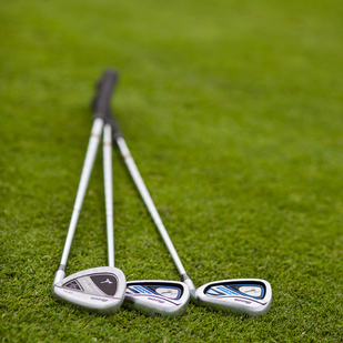 Golfschläger im Golfclub Finkenstein