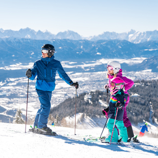 Skifahren Familie Gerlitzen Alpe