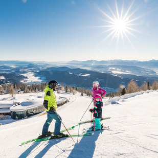Skifahren Familie Gerlitzen Alpe 18
