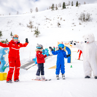 Kinder Skifahren auf der Gerlitzen Alpe 5