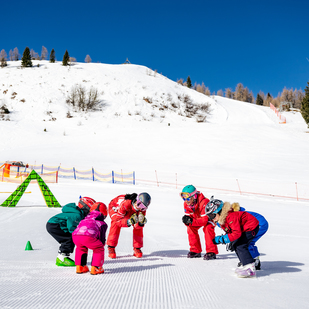 Skifahren mit Kindern auf der Gerlitzen Alpe