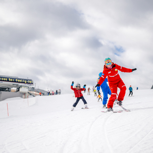 Kinder Skifahren auf der Gerlitzen Alpe 3