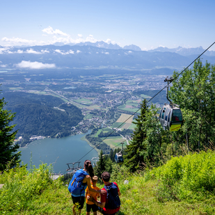 Gerlitze Familie Aussicht auf Ossiacher See